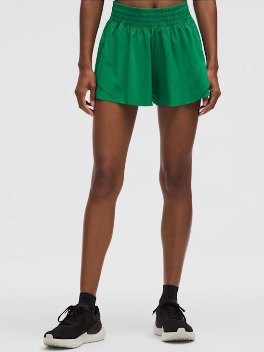 lululemon athletica Green Athletic Running Shorts